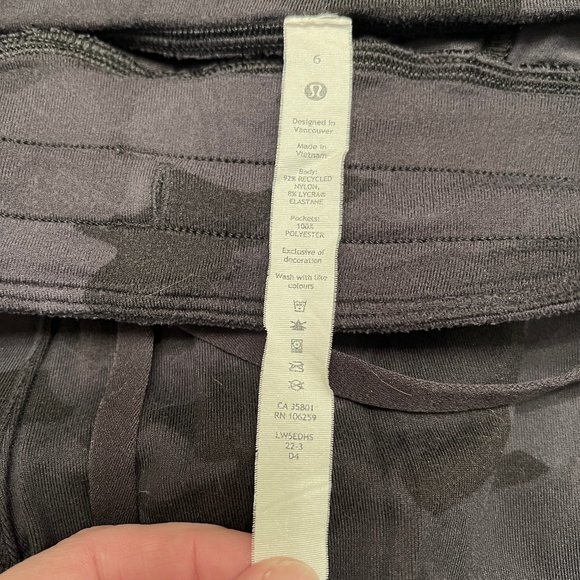 Lululemon Ready to Rulu High-Rise Jogger *Full Length Blk Camo - Picture 4 of 4